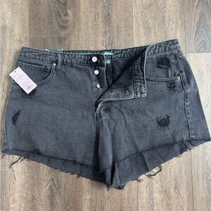 Wild Fable Jean Shorts.  Women’s Junior size 17. Black.  New with tags.